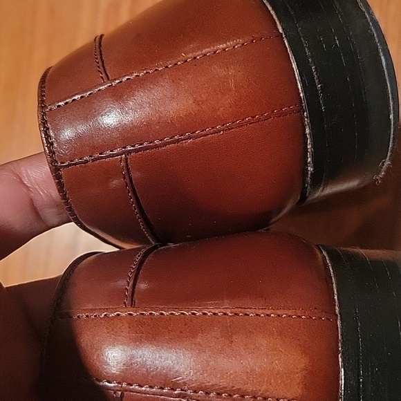 Giorgio Brutini Men's Brown Leather Shoes..size 11D - Picture 4 of 6